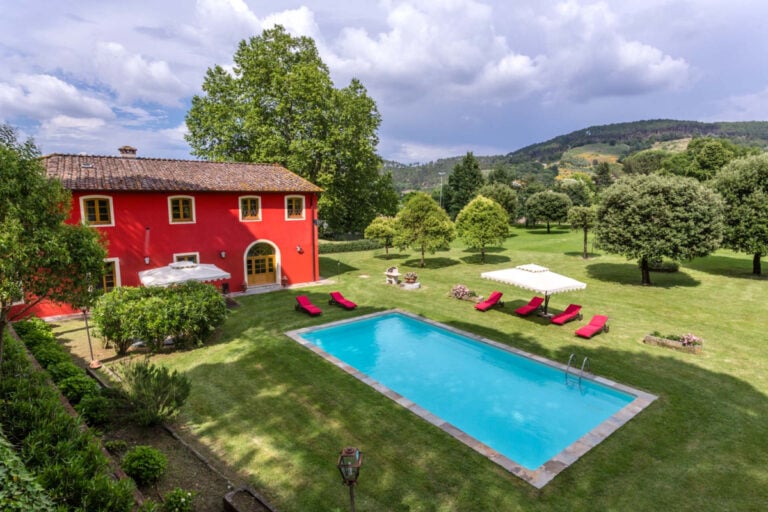 Typical Tuscan Farmhouse with a Pool<br> on the Hills of Lucca