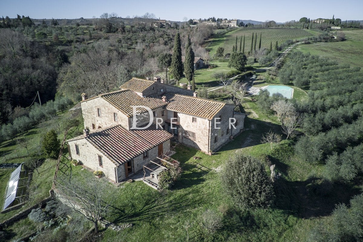6756 Villa Toscana con Piscina sulle Colline del Chianti Classico (9)